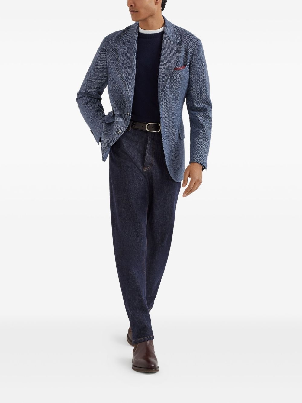 Cavallo wool-blend blazer - 2