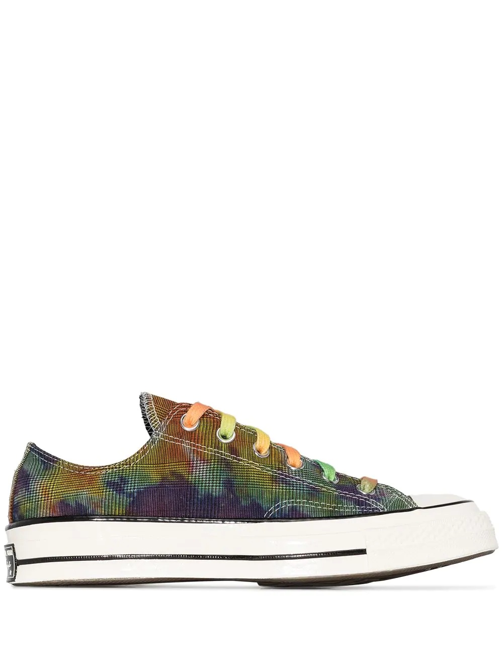 tie-dye sneakers - 1