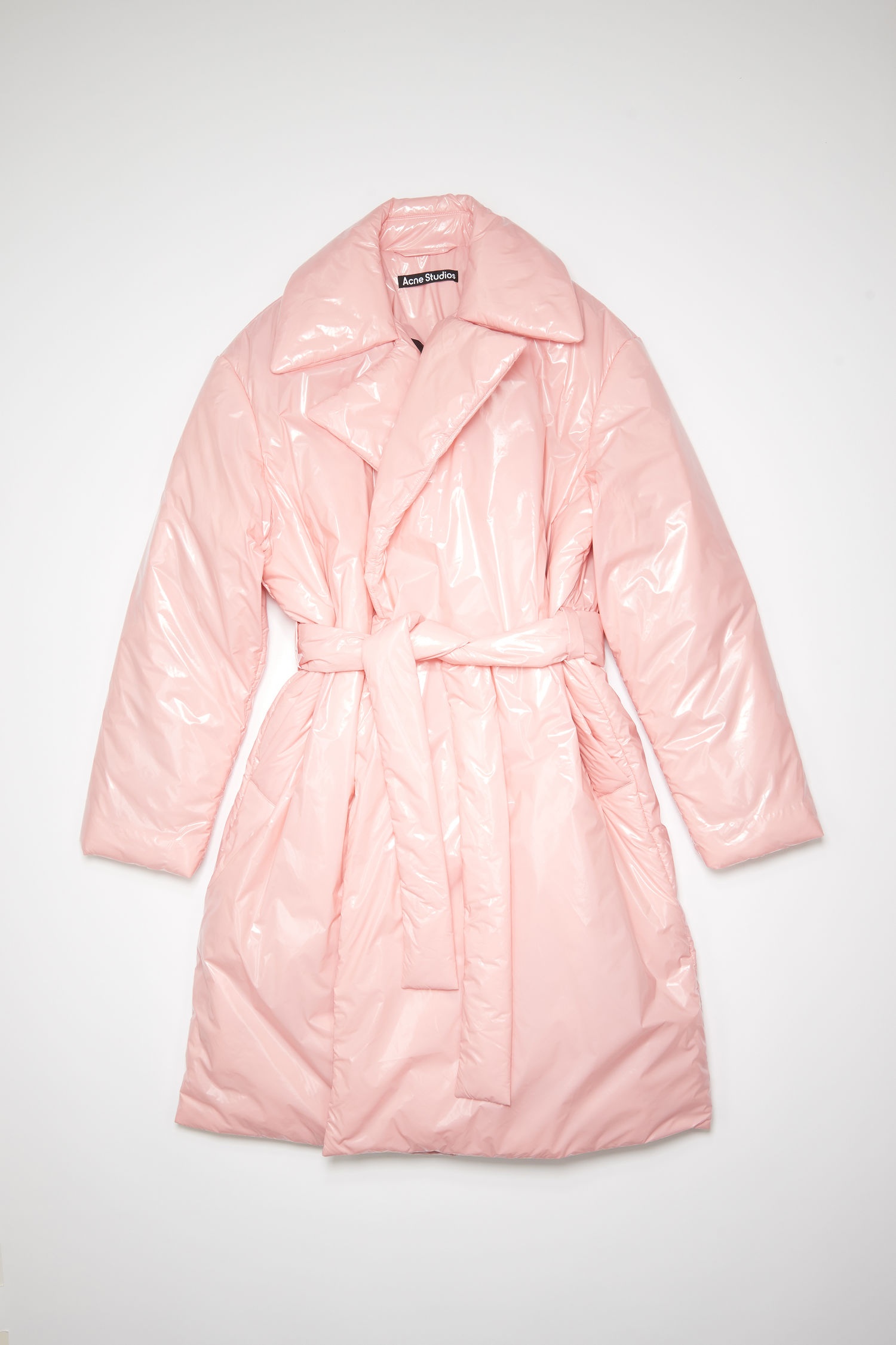 Padded face coat - Blush pink - 4