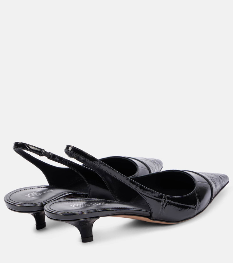 PARIS TEXAS Miranda 35 patent leather slingback pumps outlook