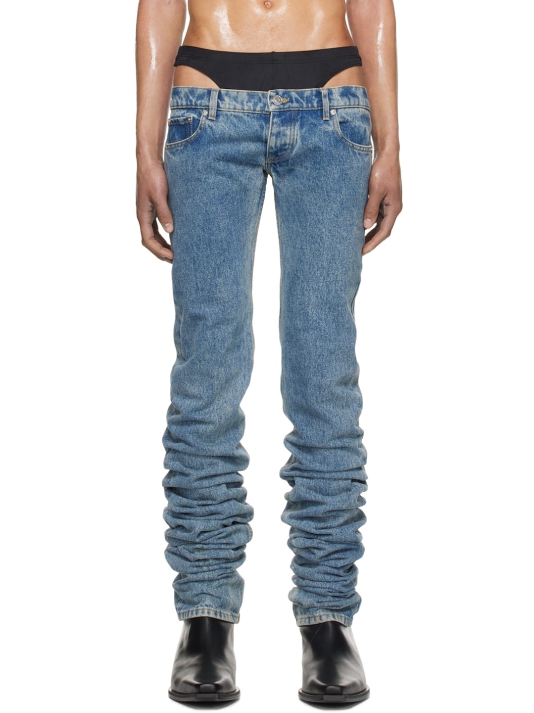 Blue Shayne Oliver Edition Jeans - 1