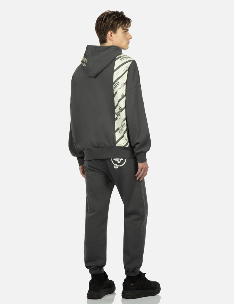 Logo Printed Pannel Hoodie 3