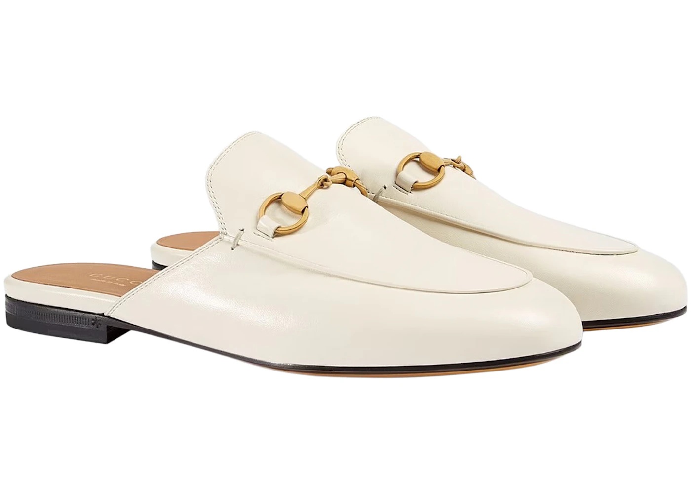 Gucci Princetown Slipper White Leather - 2