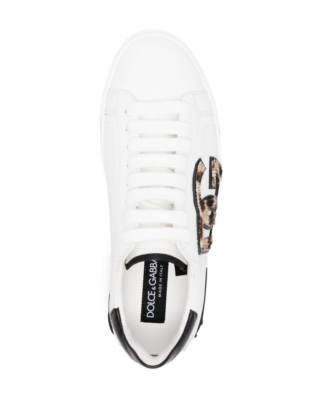 logo-patch sneakers - 4