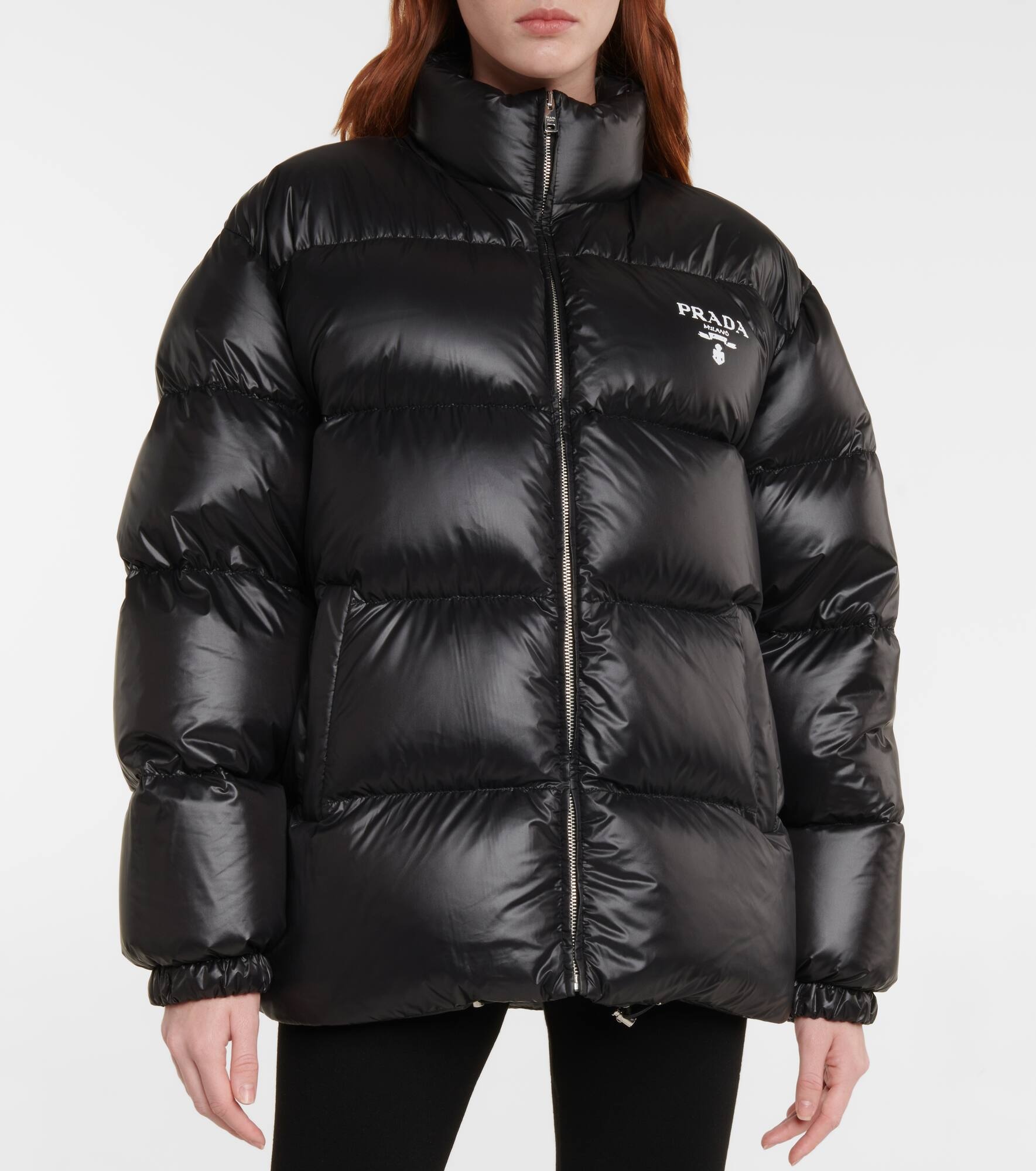 Logo down jacket - 5