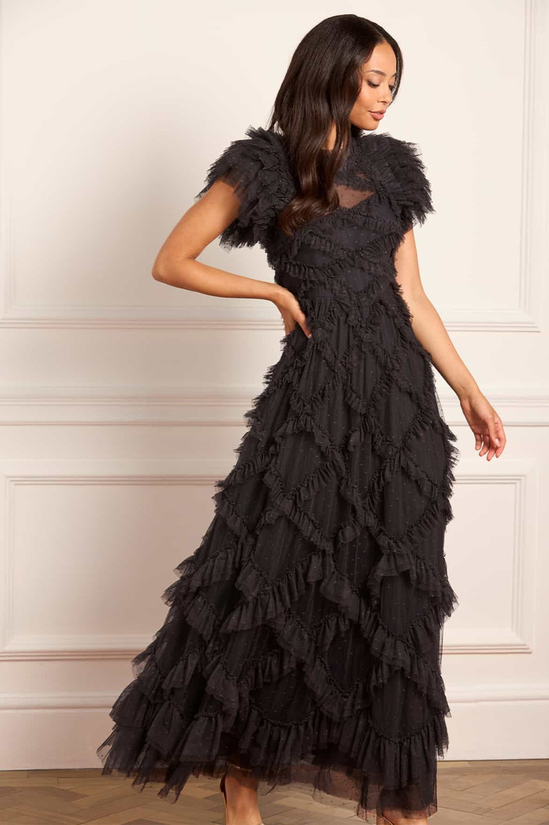 Needle & Thread Genevieve Ruffle Gown outlook