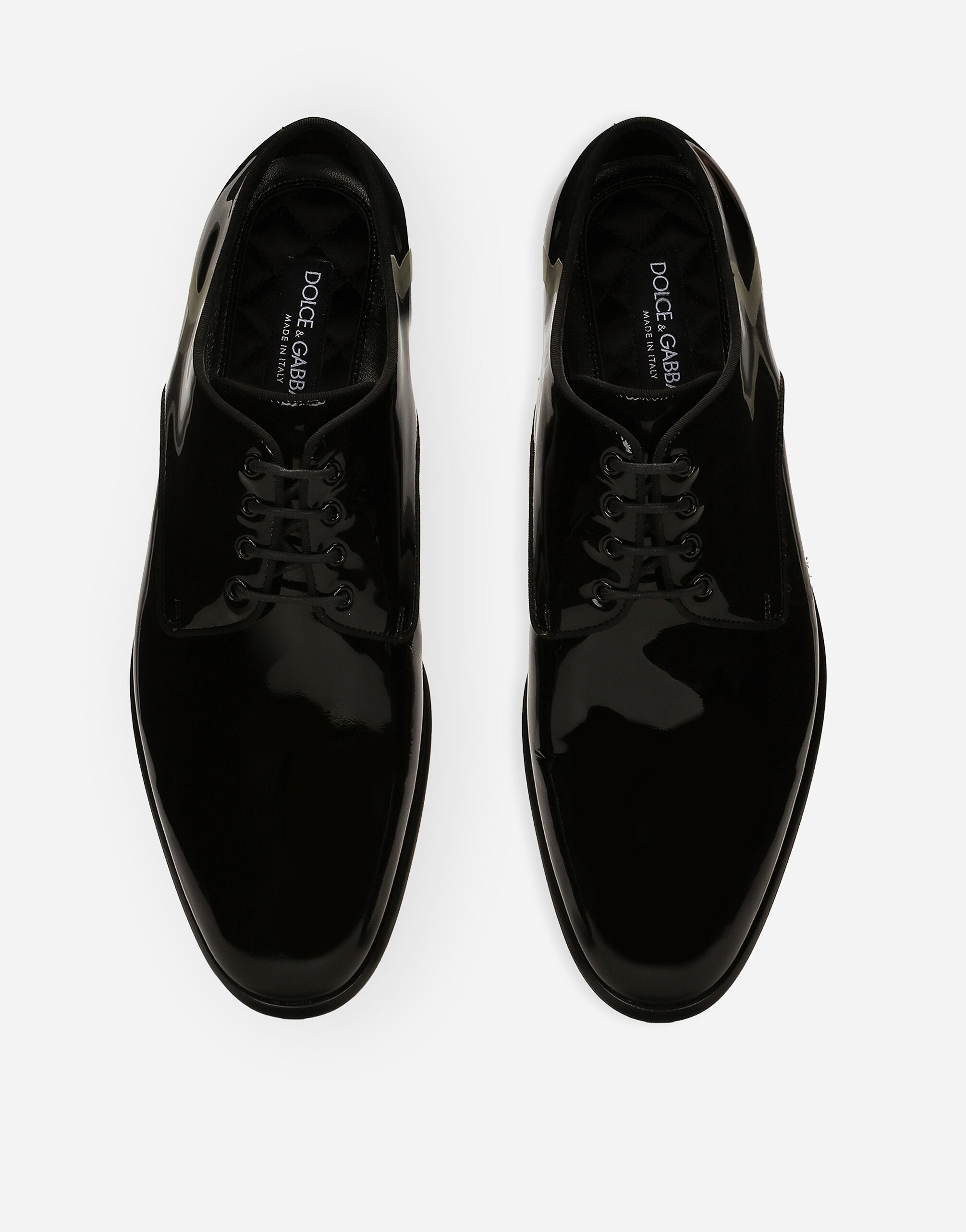 Patent leather Derby shoes - 4