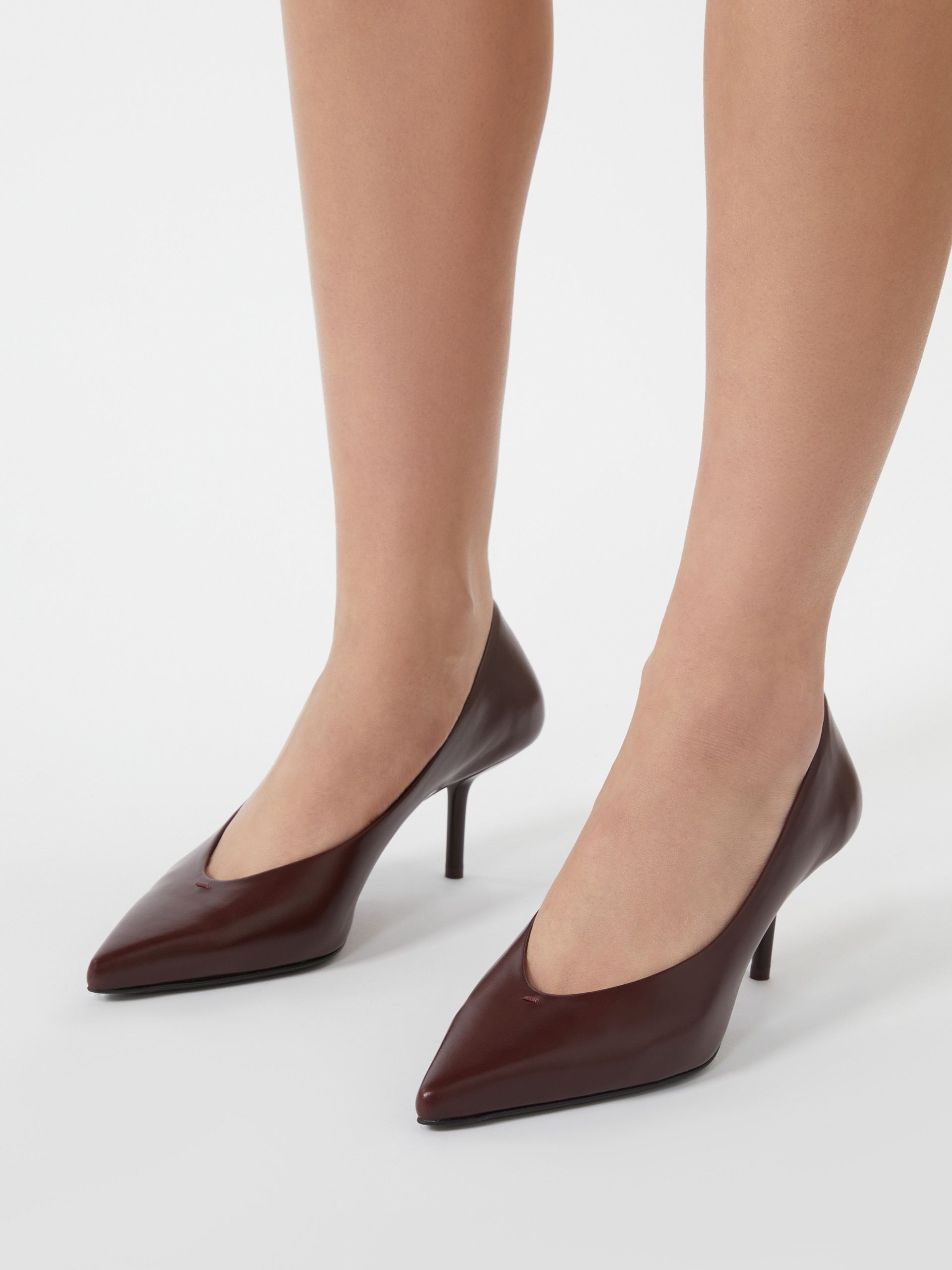 LIGHTPUMP Smooth leather court shoes - 7