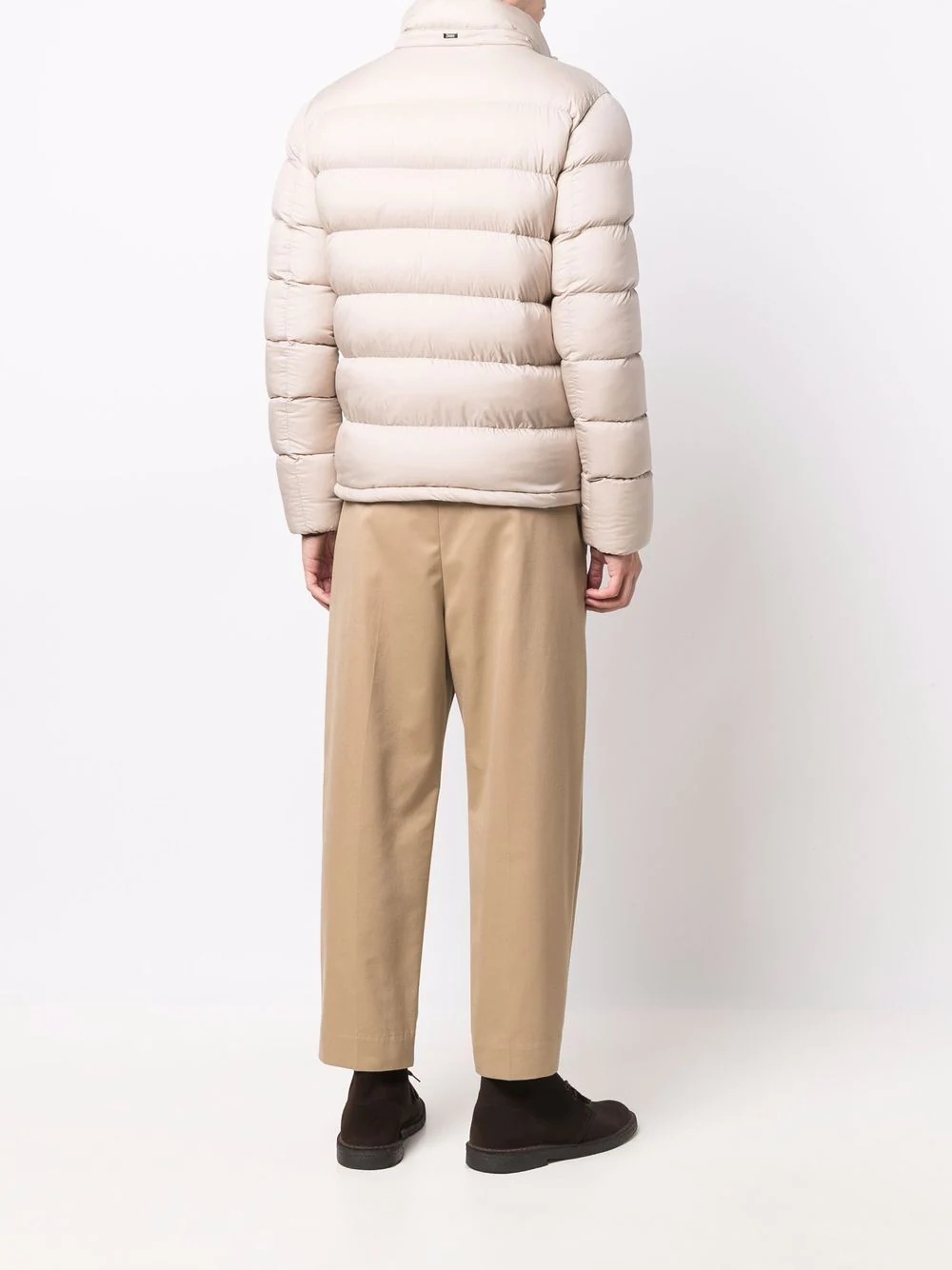 padded quilted coat - 6