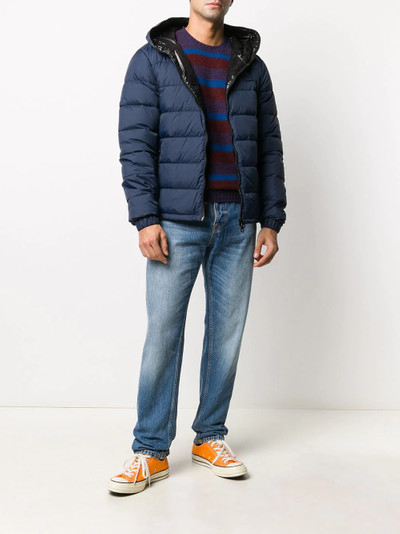 DUVETICA feather down hooded jacket outlook