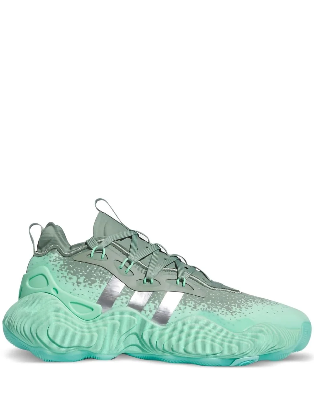 Trae Young 3 "Pulse Mint/Silver Metallic/Silver Green" basketball sneakers - 1