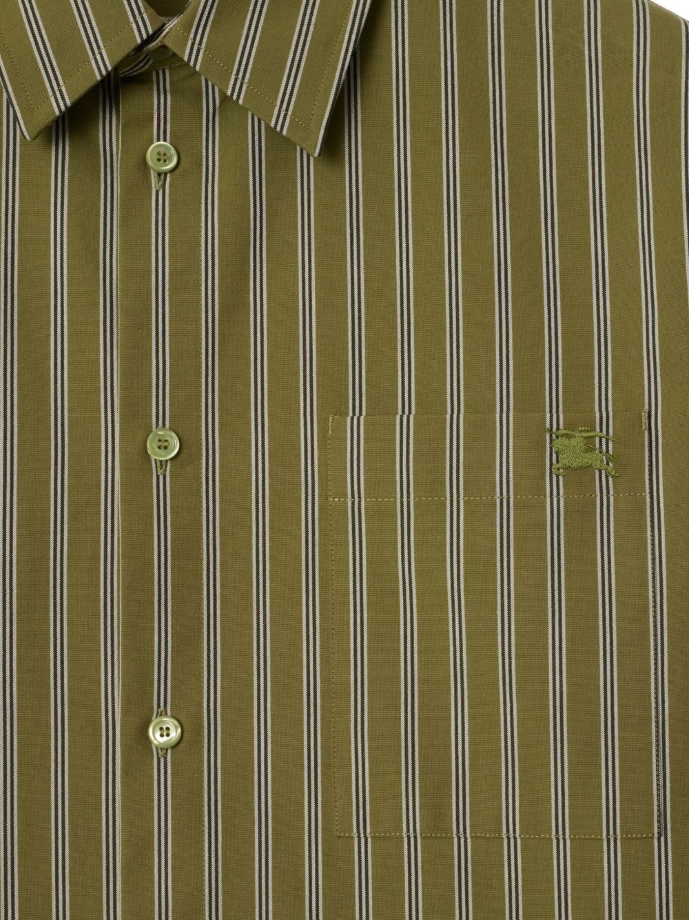 cotton striped shirt - 2