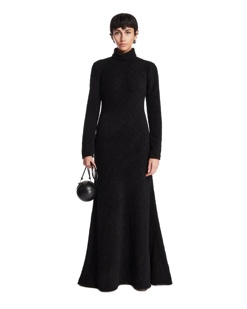 The Row Black Melani Cashmere Dress outlook