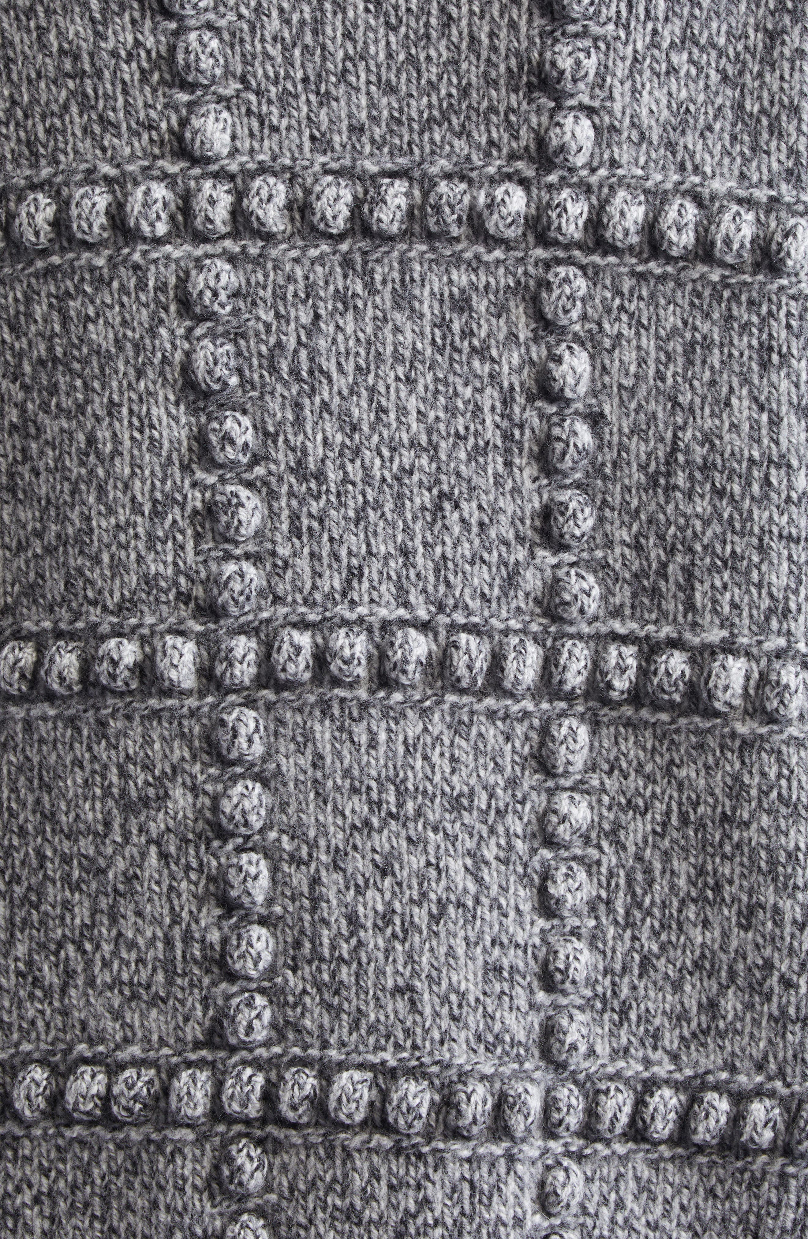 Altuzarra Mitch Merino Wool Sweater in Grey Melange at Nordstrom - 7