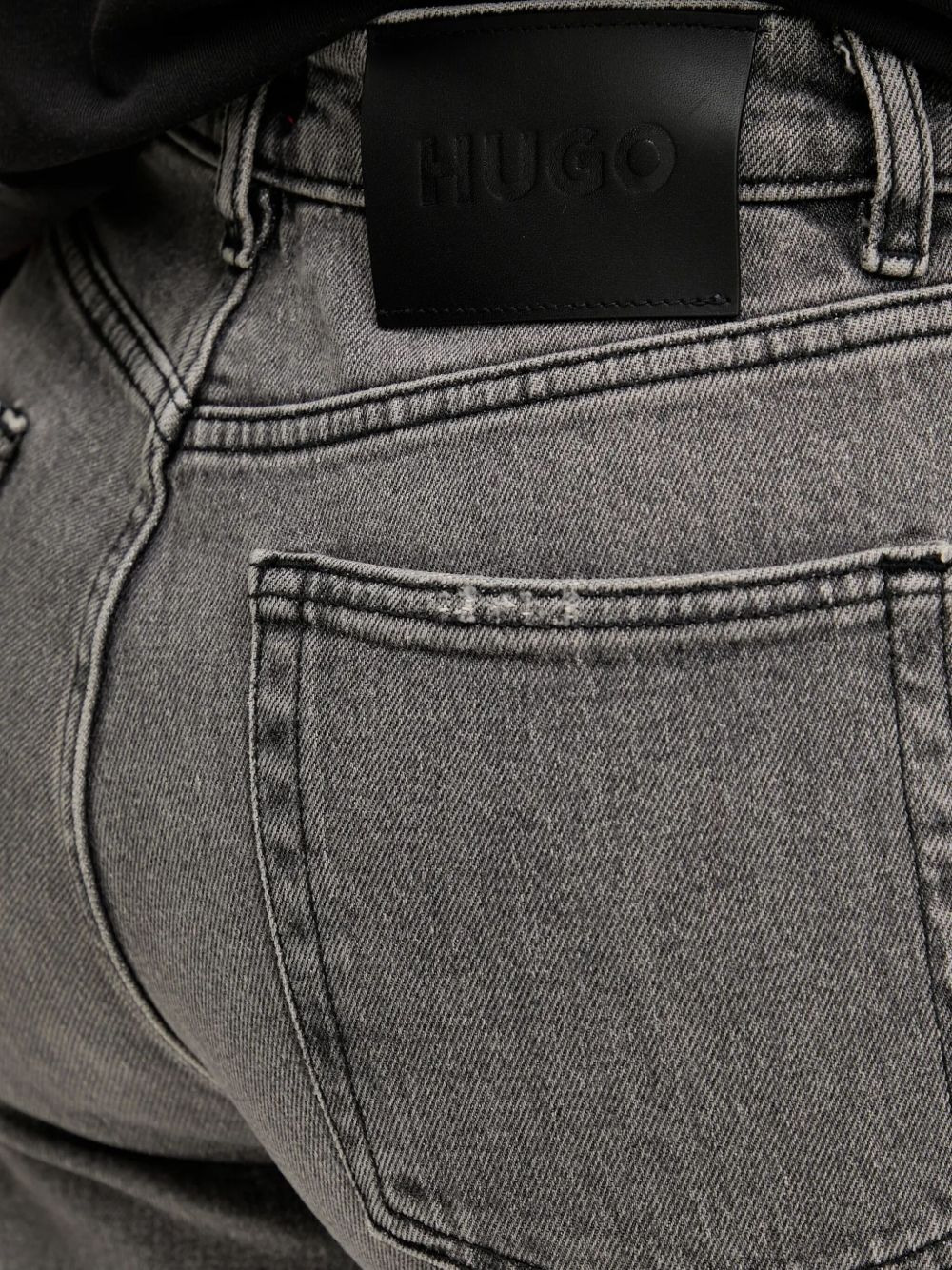 logo-patch jeans - 4
