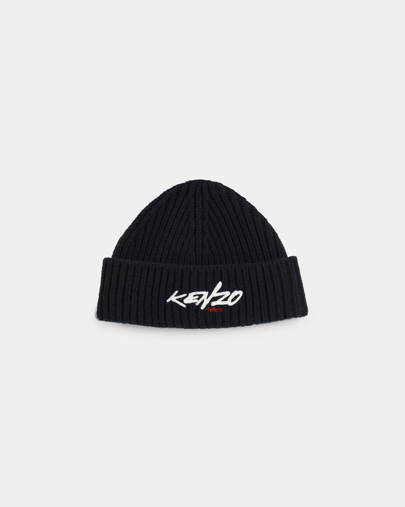 'Kenzo x Futura 2000' beanie in wool 1