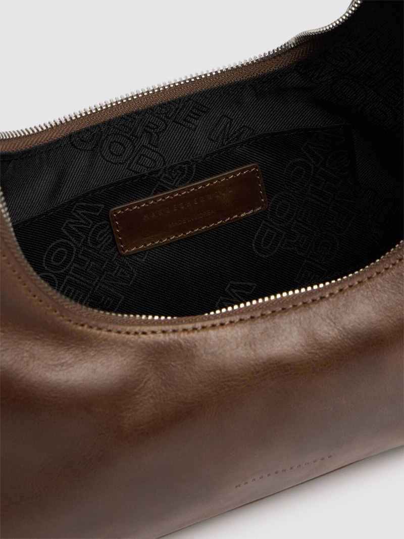Hobo leather shoulder bag - 6