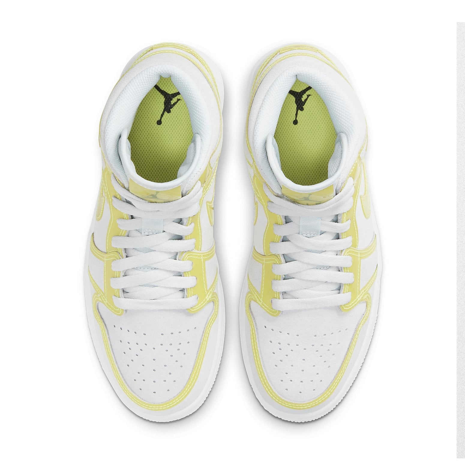(WMNS) Air Jordan 1 Mid LX 'Off White Opti Yellow' DA5552-107 - 4