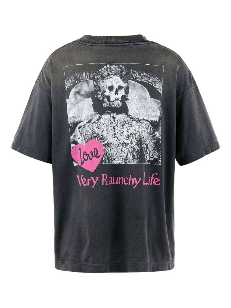 SAINT M×××××× graphic-print T-shirt outlook