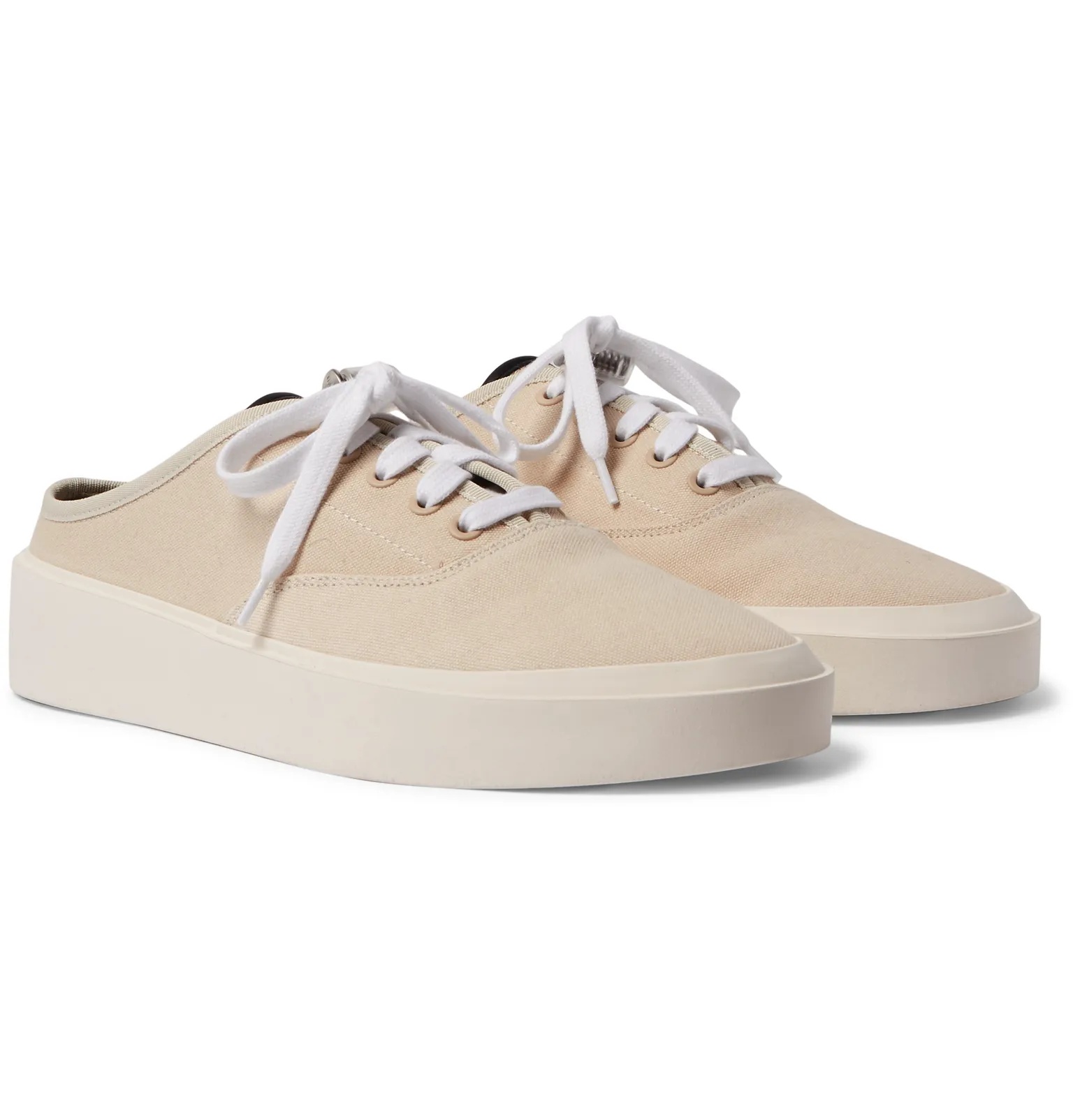 101 Canvas Backless Sneakers - 10