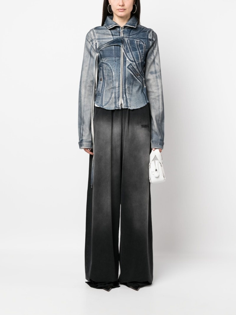 OTTOLINGER faded denim jacket outlook