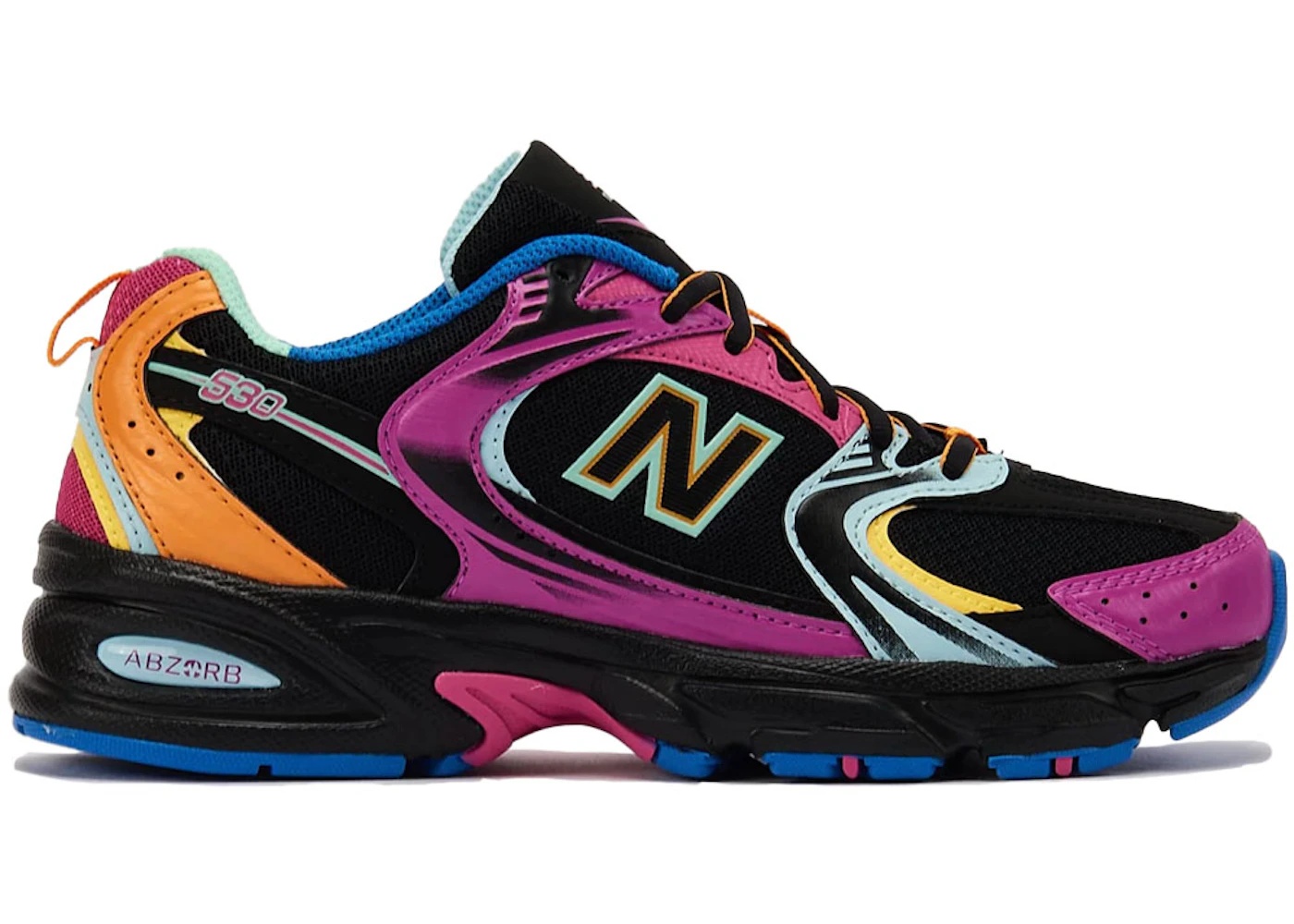 New Balance 530 Black Multi-Color - 1