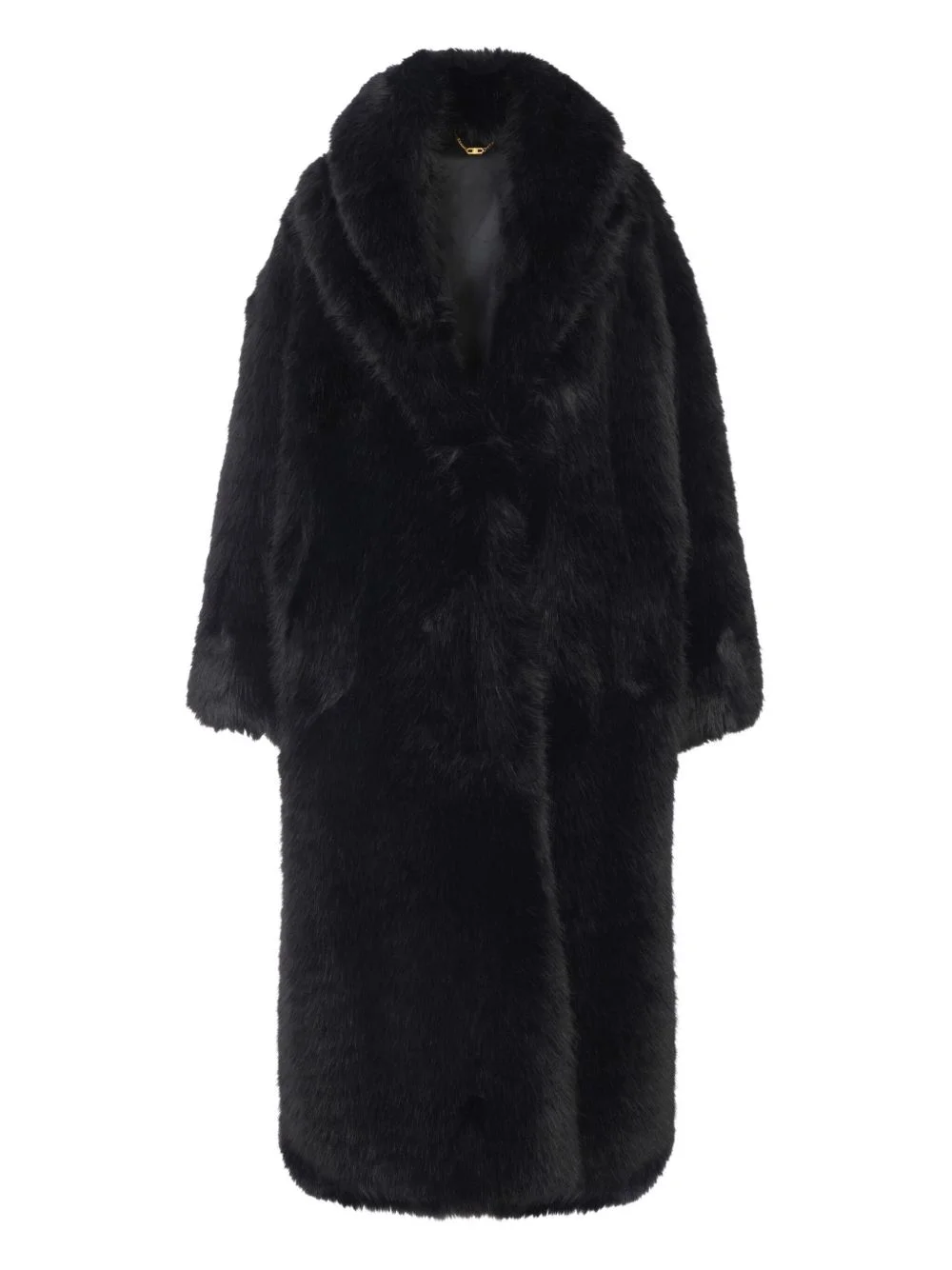 faux-fur coat - 1