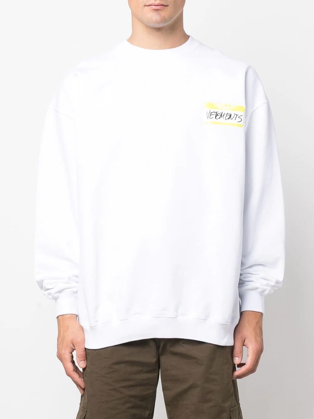 logo-print sweatshirt - 4