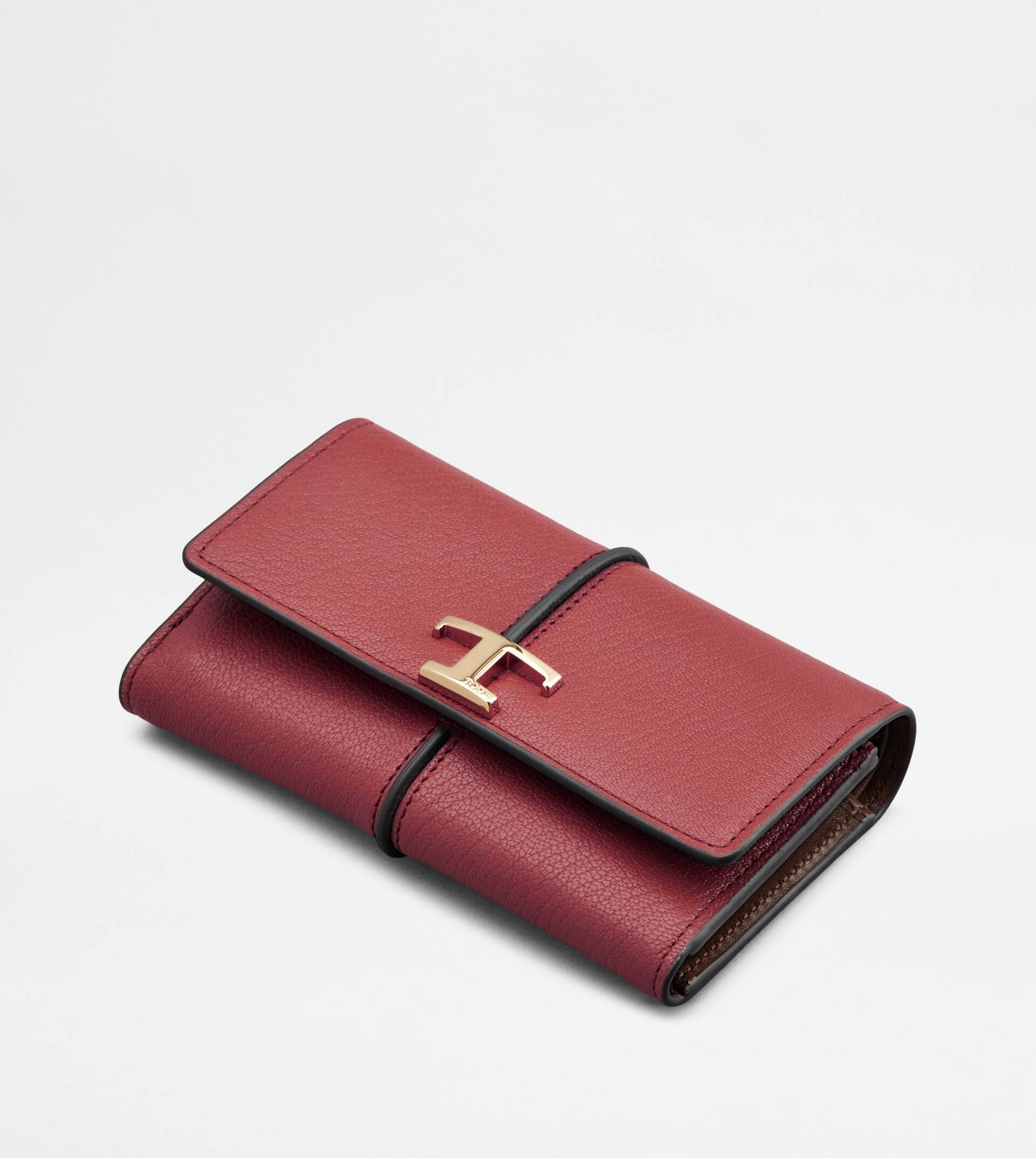 T TIMELESS WALLET IN LEATHER - 4
