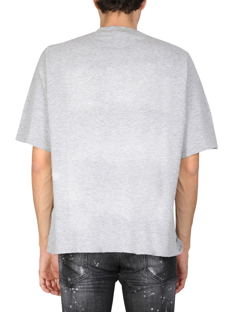 Dsquared Men Dragon Bros Football T-Shirt - 3
