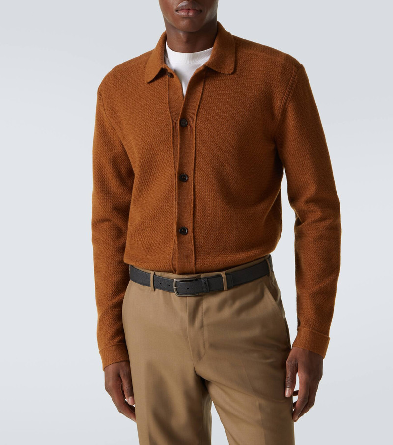 ZEGNA Leather belt outlook