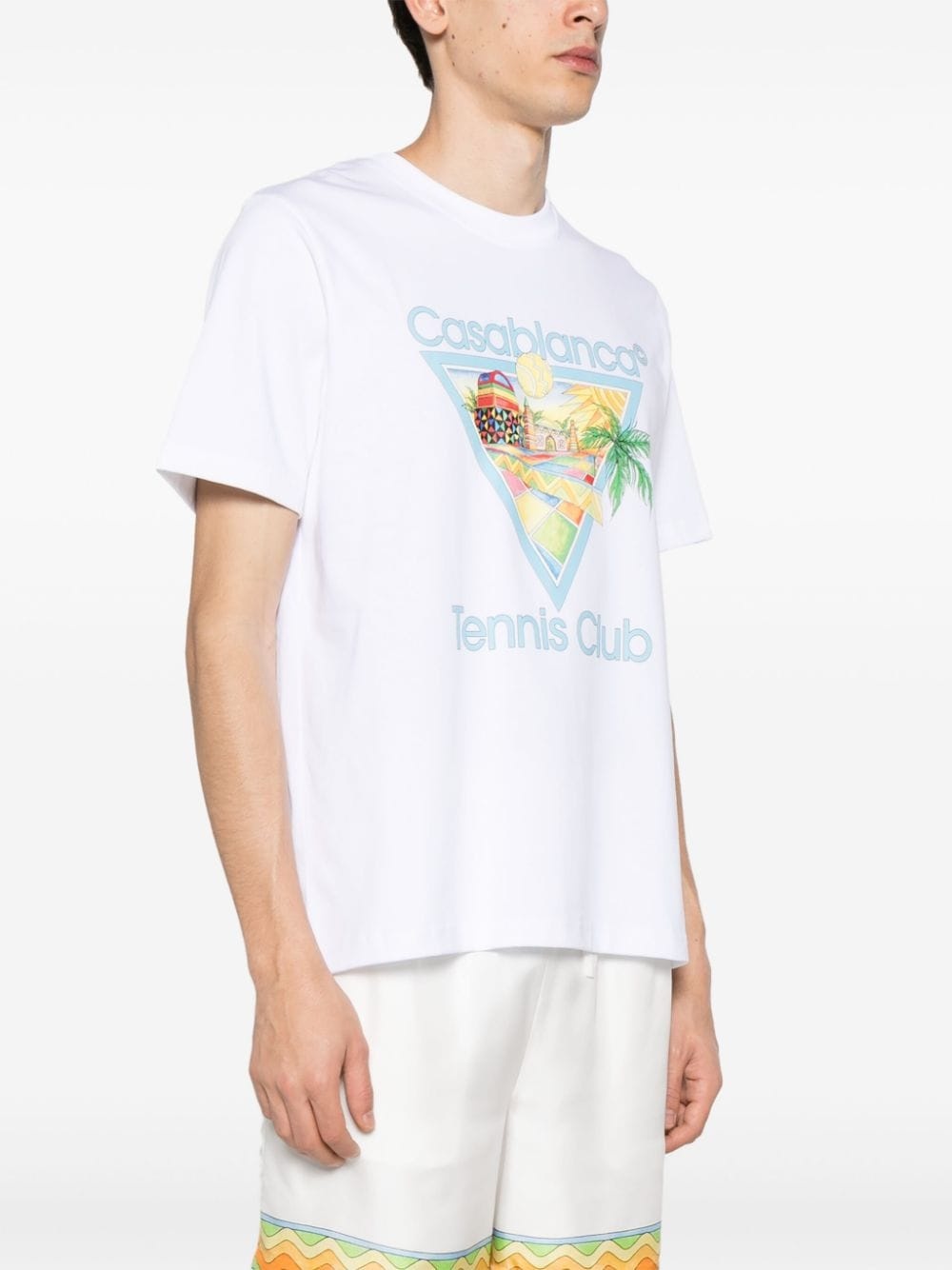 Afro Cubism Tennis Club cotton T-shirt - 3