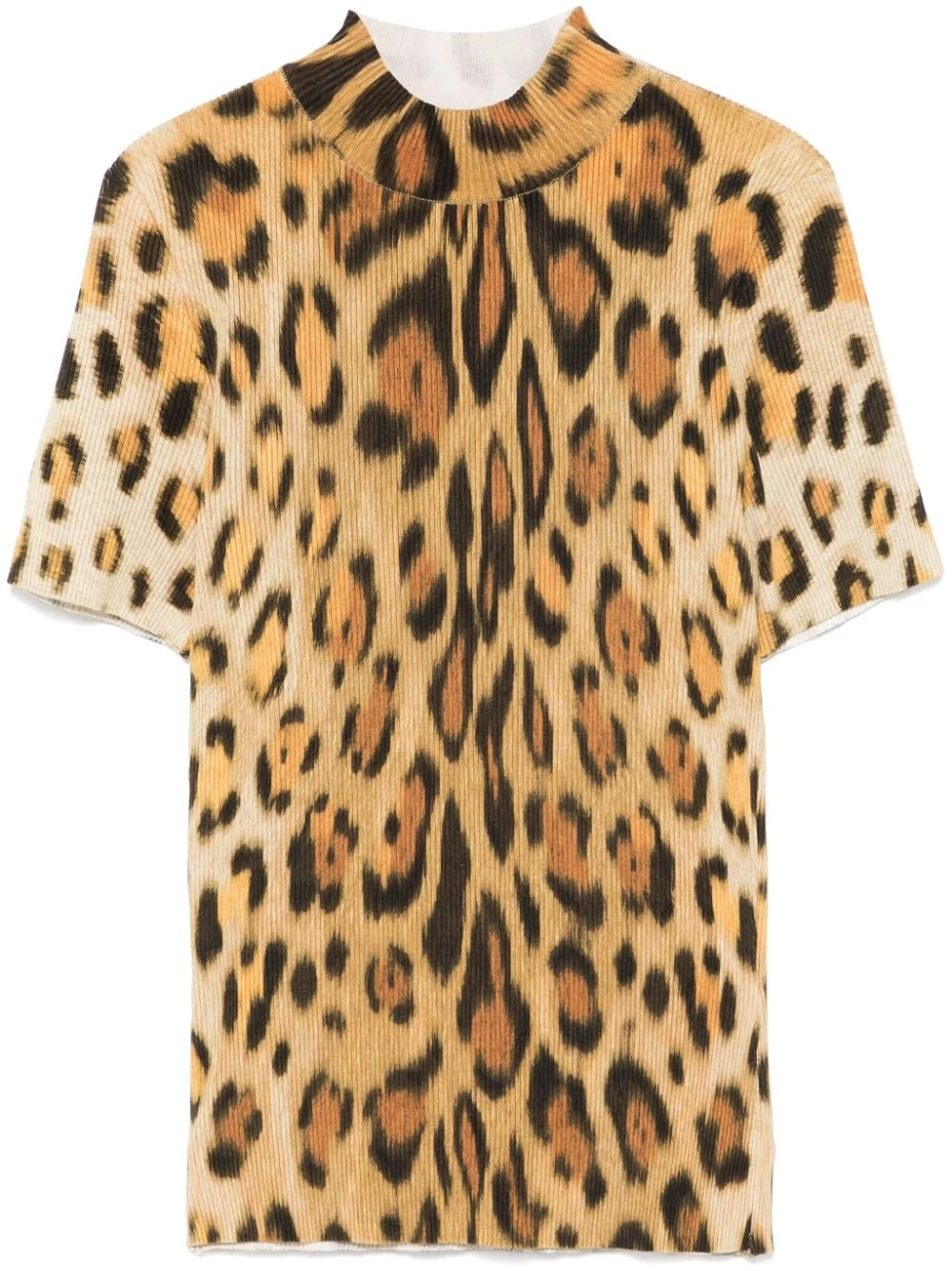 jaguar-pattern T-shirt - 1