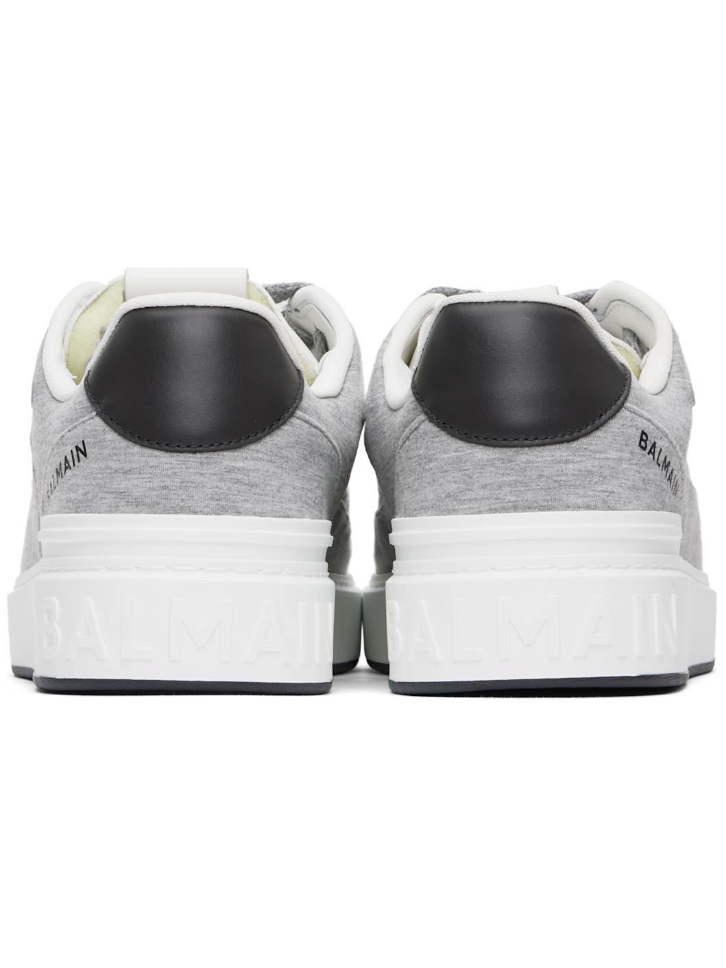 Gray B-Court Skate Sneakers - 2