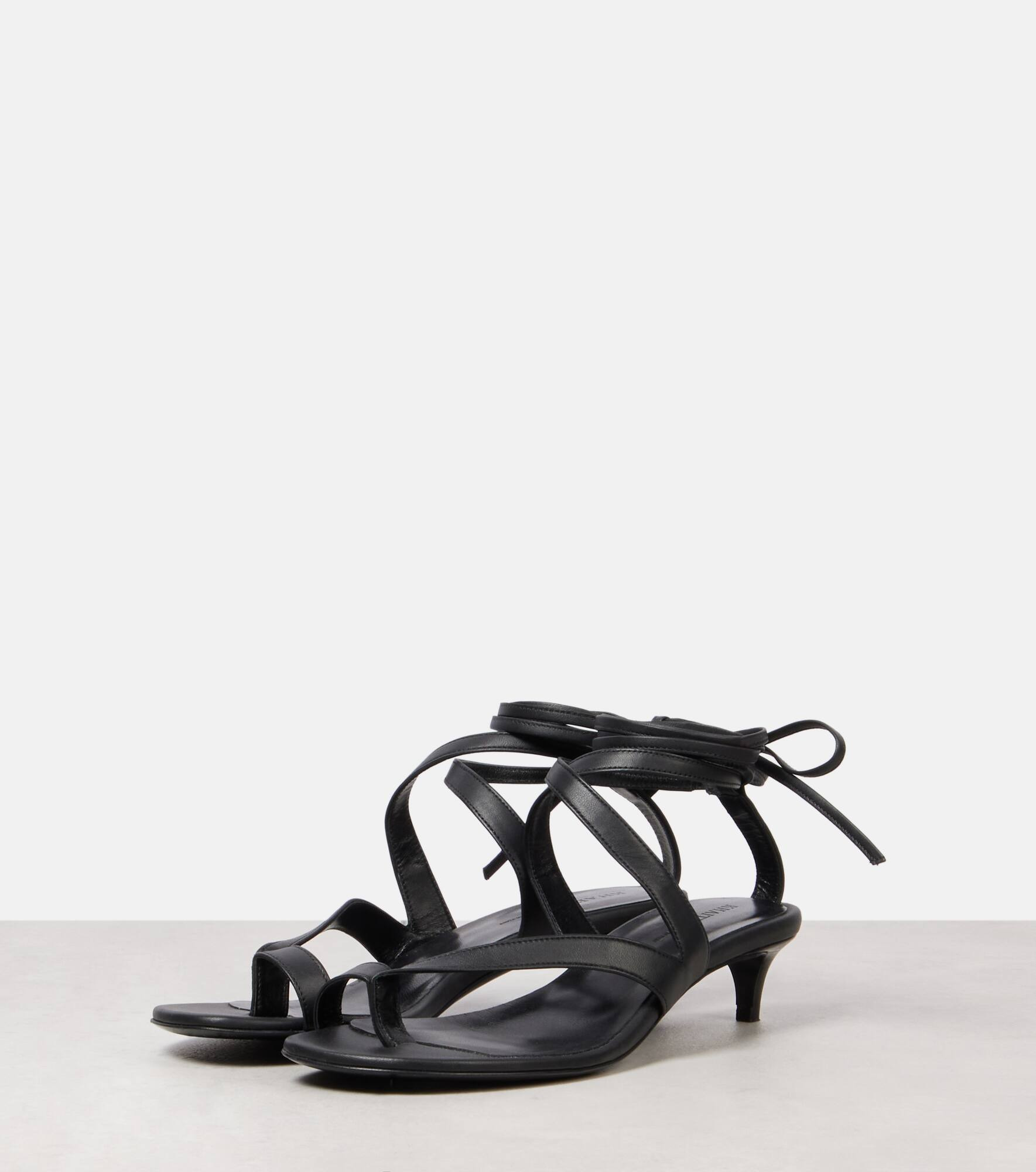 Aimee 35 leather sandals - 4