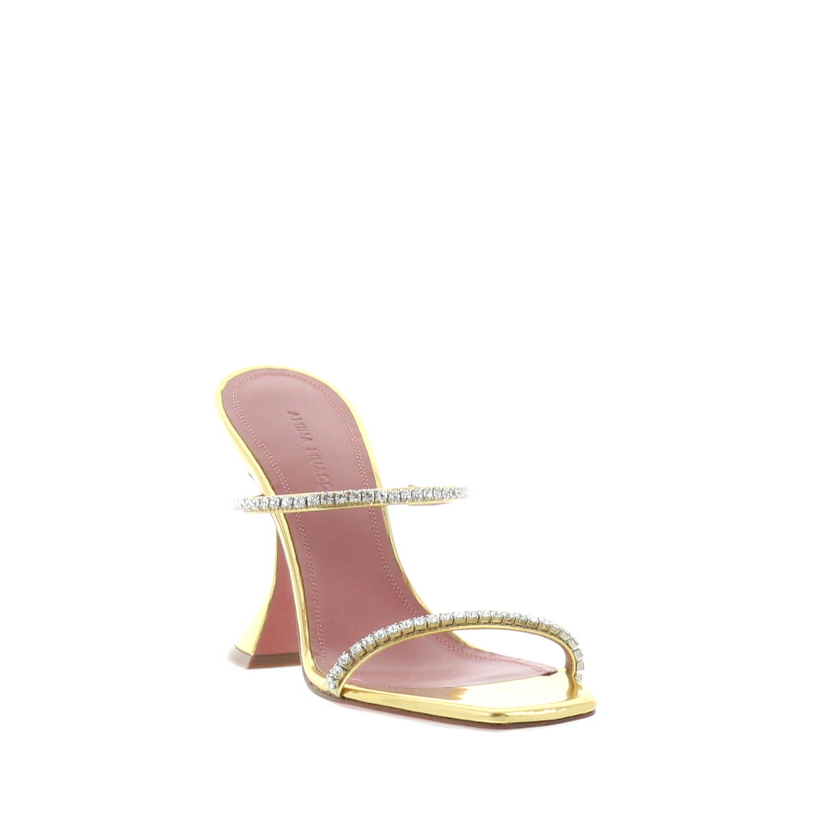 Amina Muaddi – Gilda Slipper Gold - 2