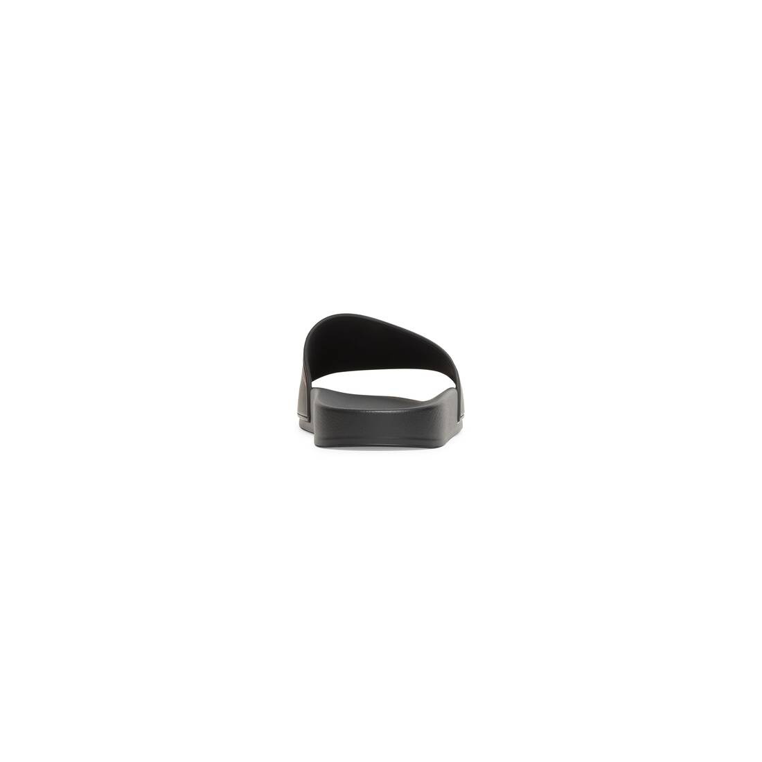 Men's Pride 22 Pool Slide Sandal Allover Logo in Black - 5