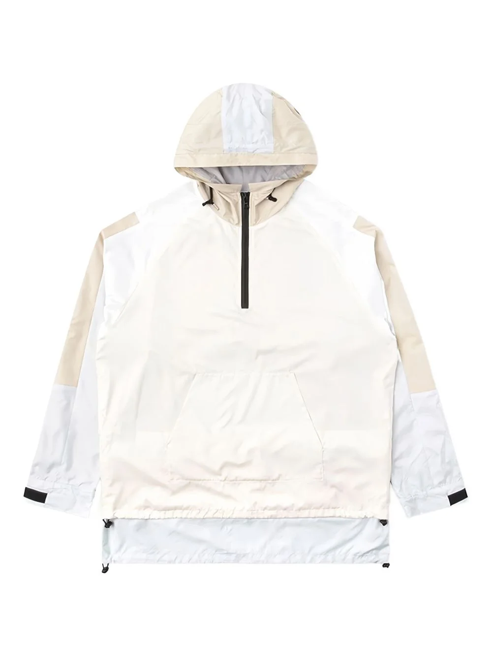 panelled hooded jacket - 1