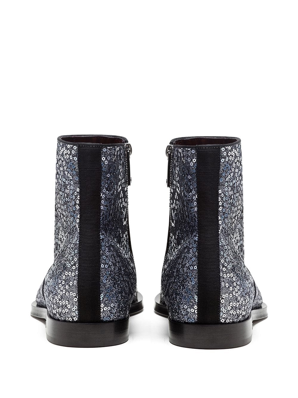 sequin-detail ankle-length boots - 3