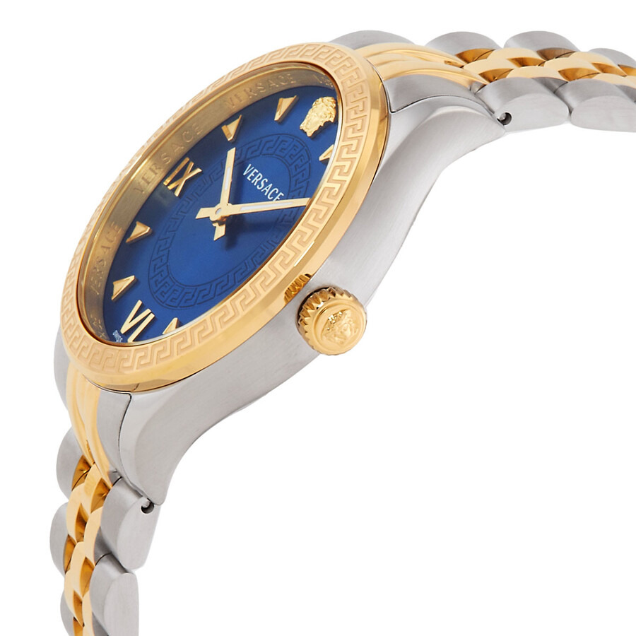 Versace Hellenyium Quartz Blue Dial Two-Tone Ladies Watch VE2S00522 - 2