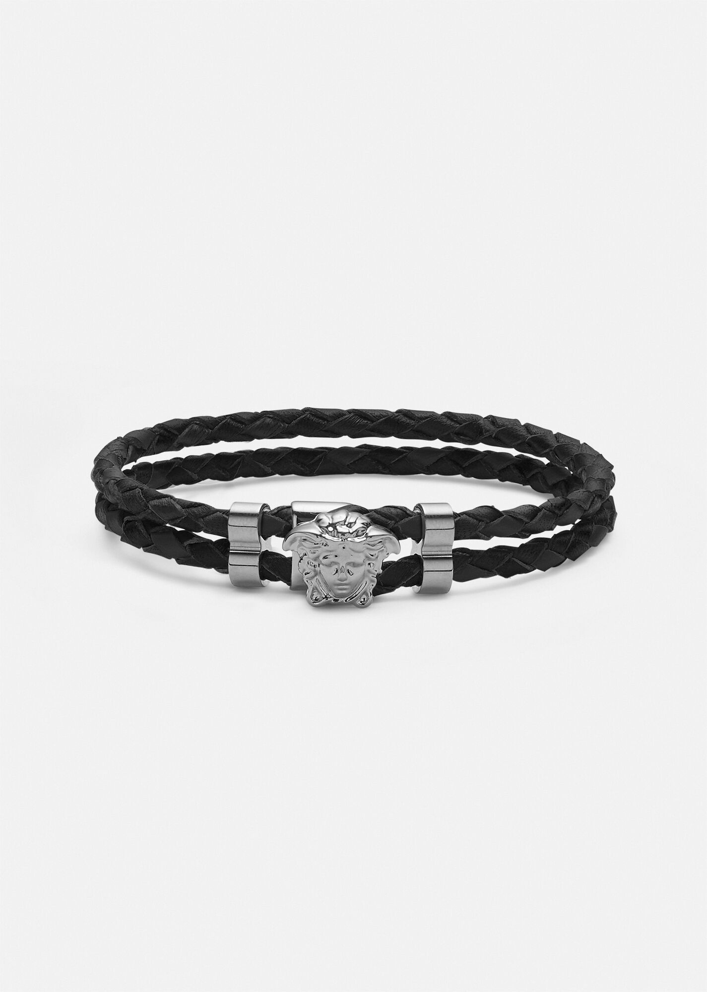 Medusa leather bracelet - 1