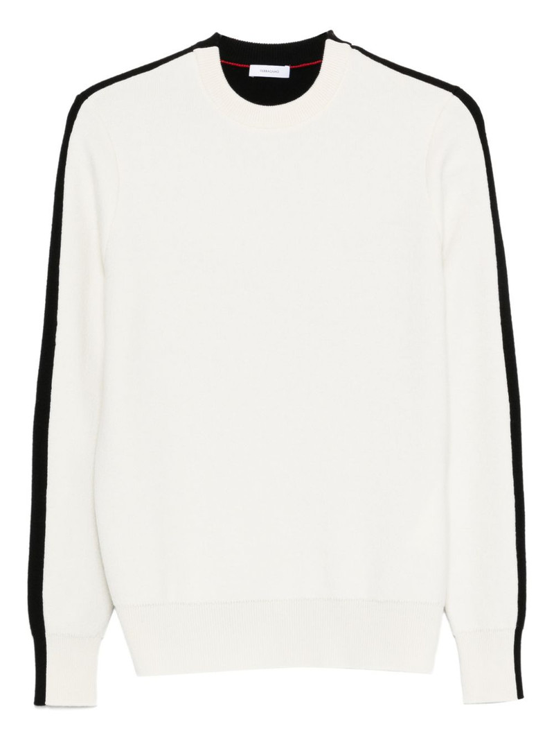 crew-neck long-sleeve sweater 1