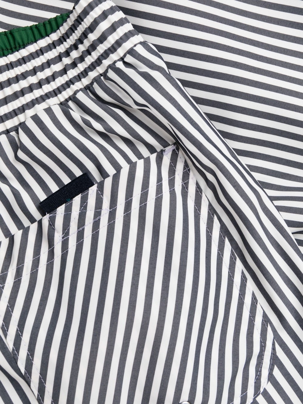 stripe-print swim shorts - 3