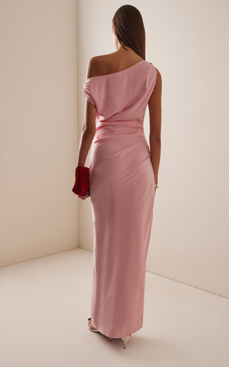 Athena Off-The-Shoulder Maxi Dress pink 4
