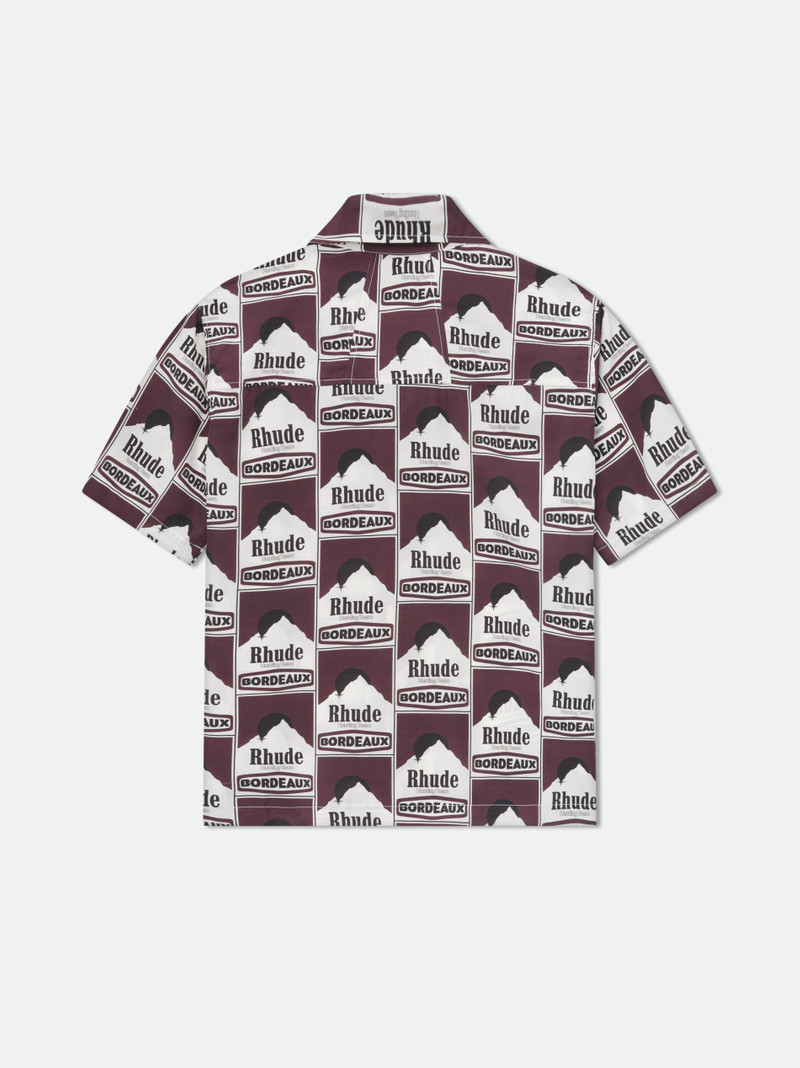 MOONLIGHT BORDEAUX SILK SHIRT 3