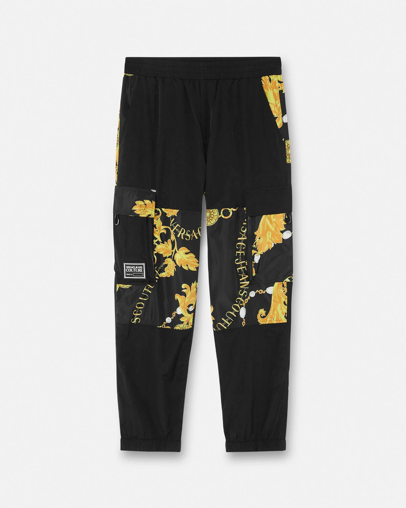 Chain Couture Cargo Pants 1