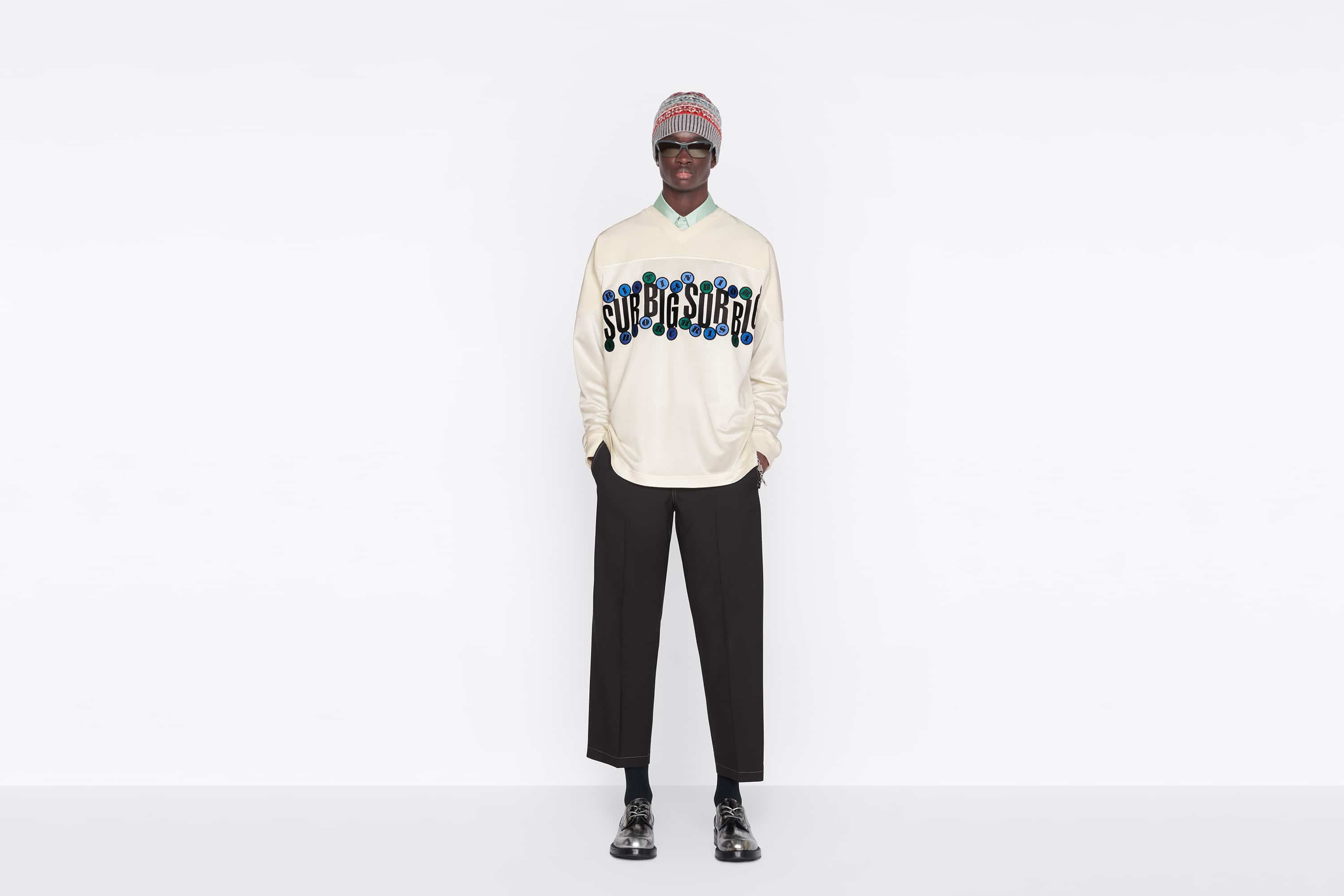 DIOR AND JACK KEROUAC Long-Sleeved T-Shirt, Oversized Fit - 5