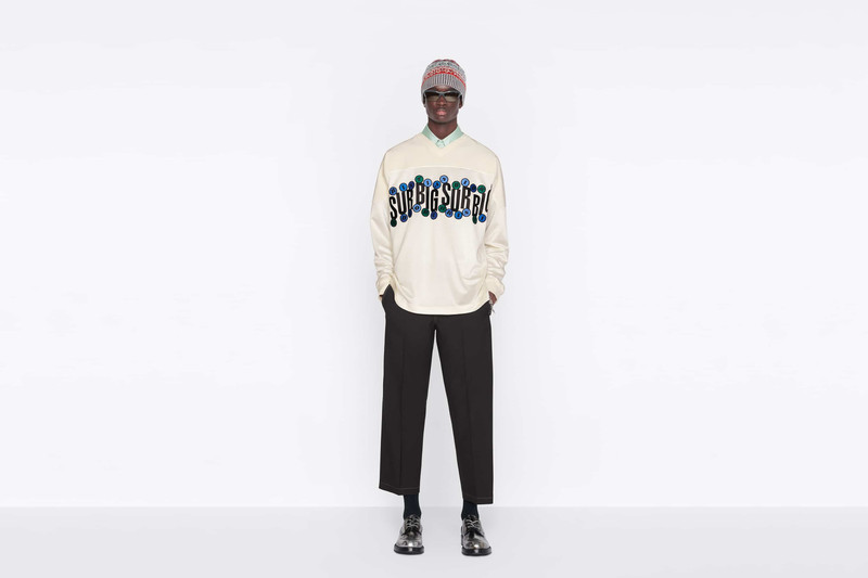 Dior DIOR AND JACK KEROUAC Long-Sleeved T-Shirt, Oversized Fit outlook