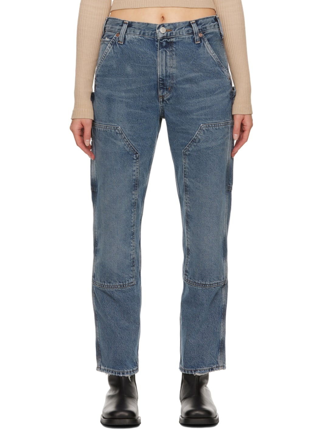 Blue Rami Jeans - 1