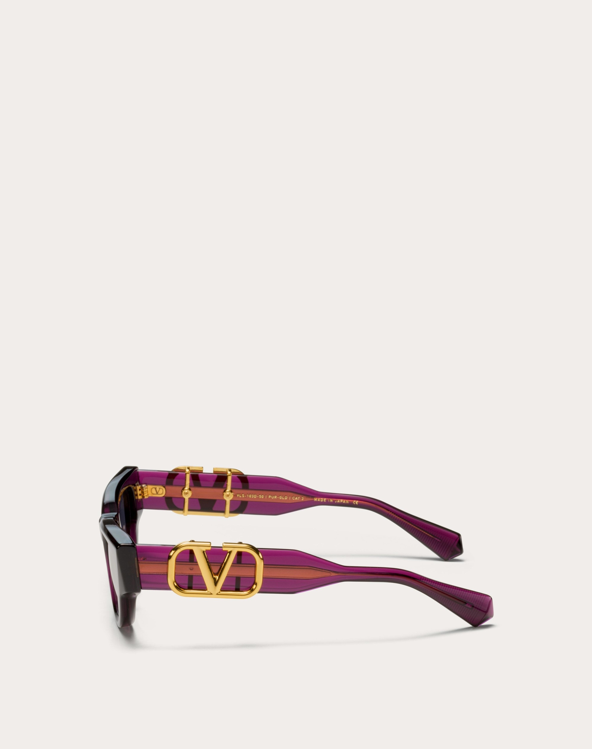 II - CAT EYE ACETATE VLOGO FRAME - 3